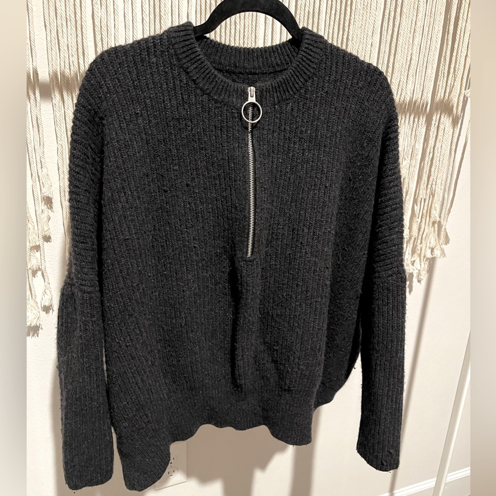 All Saints City Style Streetwear Oversized Sweater Size L